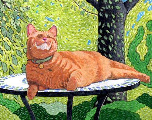 Custom Cat Portrait: Oscar
