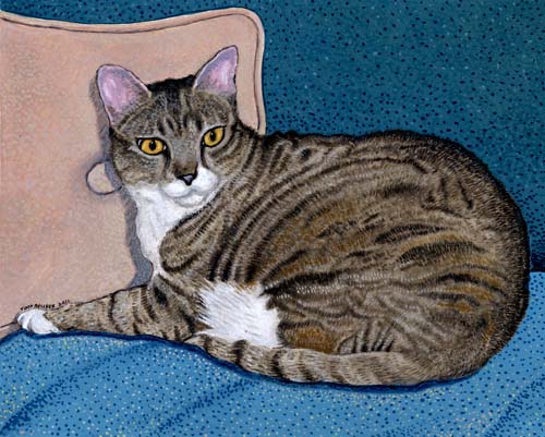 Custom Cat Portrait: Precious