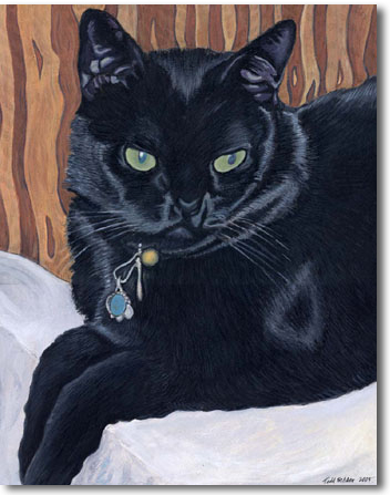 Custom Cat Portrait: MeMe