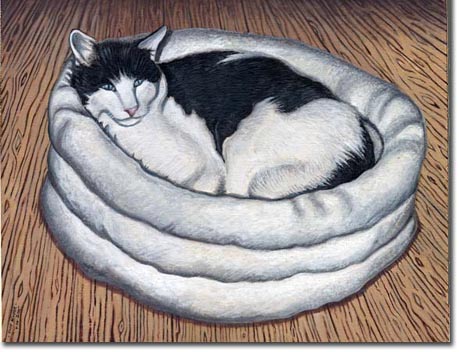 Custom Cat Portrait: Timothy